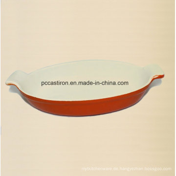 Emaille Gusseisen Paella Pan Hersteller aus China